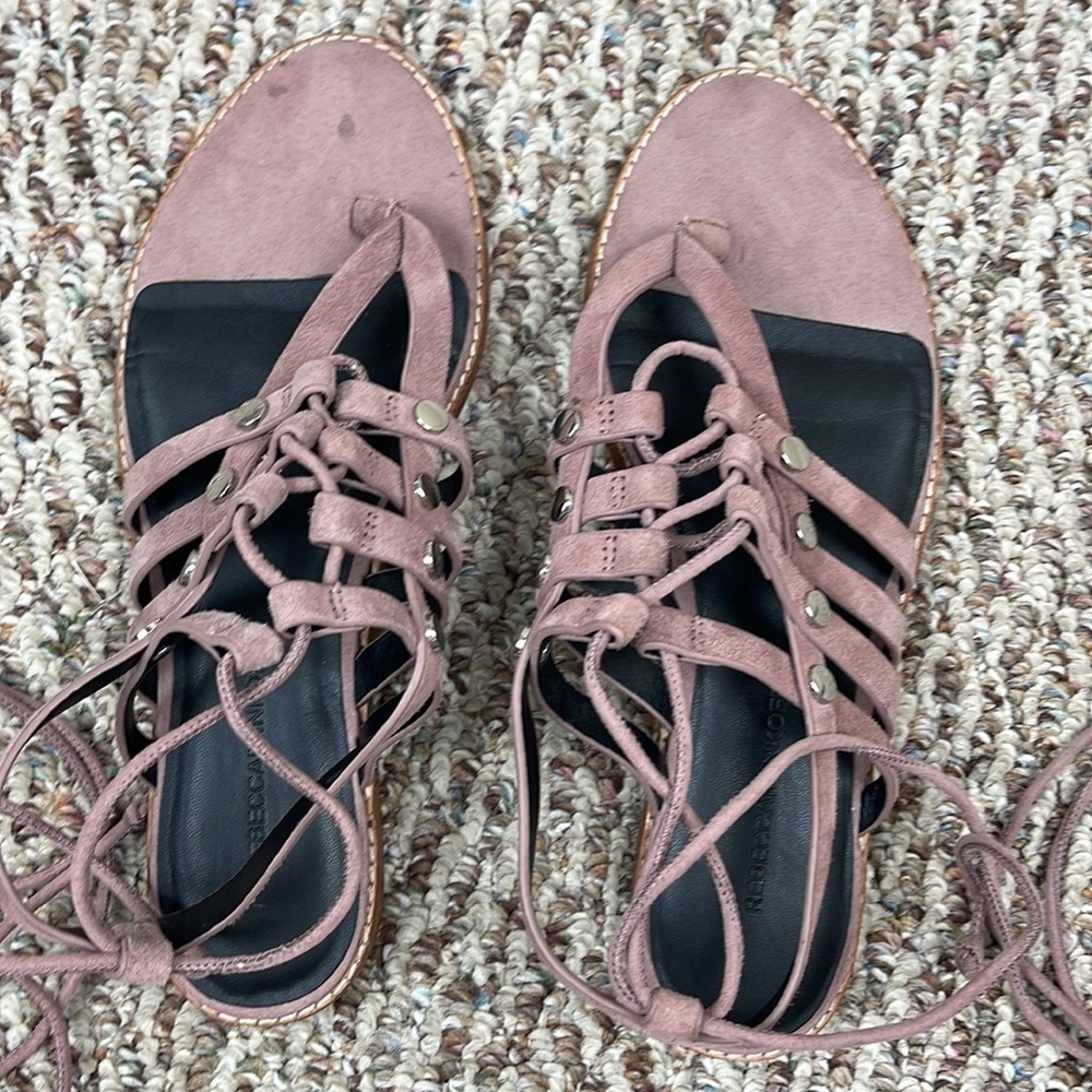 REBECCA MINKOFF EVONNE CAGED GLADIATOR SANDAL - Picture 3 of 9
